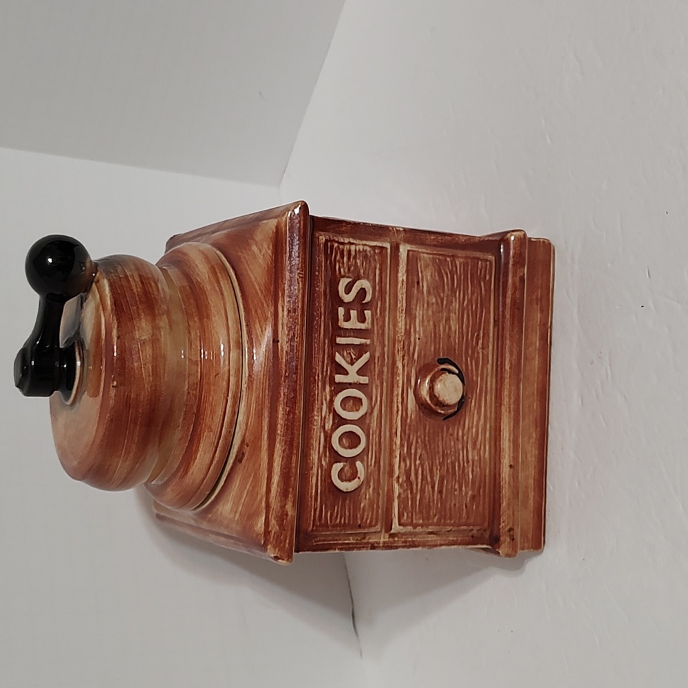 Vintage McCoy Coffee Grinder Cookie Jar
